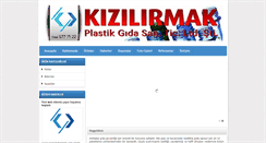 Desktop Screenshot of kizilirmakplastik.com