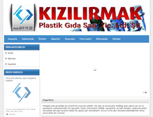 Tablet Screenshot of kizilirmakplastik.com